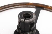 DB 4/5/6: An original, genuine Aston Martin DB4/5/6 wood rim steering wheel with boss - 3