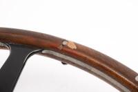 DB 4/5/6: An original, genuine Aston Martin DB4/5/6 wood rim steering wheel with boss - 5