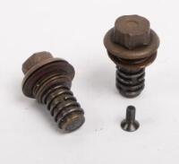 DB 4/5/6, DBS: Two Aston martin DB 4/5/6 and DBS sump plugs
