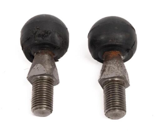 DBS: Two brake reaction strut ball joints (Part No. 020-023-0114), one new old stock, other used. Suitable for Aston Martin DBS
