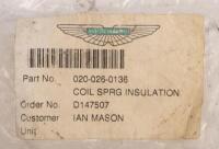 AMV8: Two metacone coil spring insulators, suitable for Aston Martin AMV8 (Part No. 020-026-0136) - 4