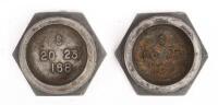 DB4: Two second hand front suspension BRSB blank plugs (Part No. 020-023-0168). Suitable for the Aston Martin DB4 - 2