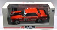 MOFFAT: A 1:18 scale XY Falcon GTHO by Biante Classics, as raced to victory by Allan Moffat at 1971 Hardie-Ferodo 500. Numbered '3115'/6000. Allan Moffat signature