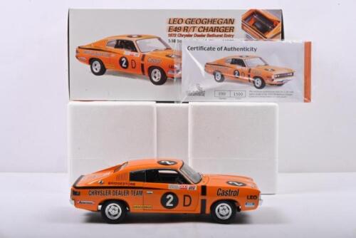 CHARGER: A Limited edition 1:18 scale Leo Geoghegan E49 R/T Charger by Classic Carlectables. Numbered '0783'/1500