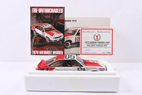 HOLDEN: A Limited Edition 1:18 scale Holden Torana A9X by Autoart. Numbered 8300/11000. CoA signed by Peter Brock