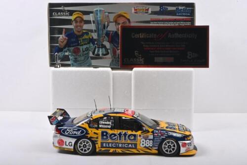 LOWNDES/WHINCUP: A Limited Edition CLASSIC CARLECTABLES 1:18 scale Craig Lowndes & Jamie Whincup Year 2006 SUPERCHEAP AUTO BATHURST 1000 WINNER Team Betta Electrical BA Falcon. numbered '3872'/5200