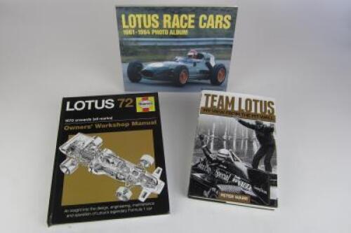 LOTUS: Three Lotus books.