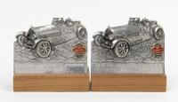 TROPHY: Two Bugatti Club of Australia trophies
