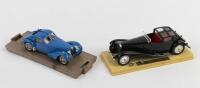 BUGATTI: Two 1:43 scale Bugatti models