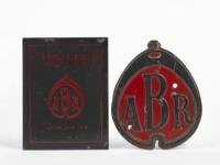 BUGATTI RALLY: Two Australian Bugatti Rally badges including one in form of a radiator.