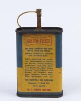 GOLDEN FLEECE: A Golden Fleece 4 Fluid Ozs Home Lubricant handy oiler with dog bone logo. - 2