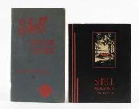 SHELL: Two publications from the Shell Company of Australia circa 1930s, 'Shell Motorists Index' and 'Shell Motor Tours of South Australia'