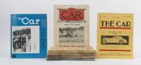 THE CAR MAGAZINE: A collection of 43 issues of 'The Car" magazine Australia, all from the 1930s