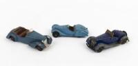 DINKY TOYS: Three Dinky Toys model cars