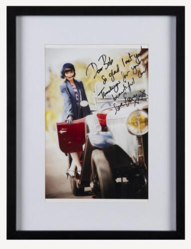ESSIE DAVIS: A photograph of Australian actress, Essie Davis, with personal message to Bob King and signature
