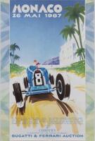 MONACO: Two wall posters from auction events held in Monaco - 2
