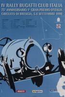 POSTERS: Three wall posters relating to motor racing & Bugatti - 3