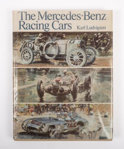 RACING CARS: A hardcover edition of 'The Mercedes-Benz Racing Cars' by Karl Ludvigsen