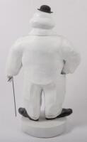 A fun Charlie Chaplin Mr Bibendum&nbsp;sculpture in hydrostone by Terry Lawrie, 50cm high [Location: Cheltenham, VIC] - 4