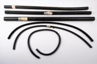 GROUP LOT OF RUBBER HOSES: A large group lot of rubber hoses including the following 1 metre of 28mm water hose n 900271 038025, 1 metre&nbsp;vacuum brake hose 000 435 14 82, 1 metre&nbsp;of flexible rubber hose n 900271 032008, 1 metre of flexible rubber hose 9002