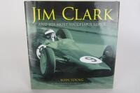 CLARK: Three hardcover books detailing the career of Jim Clark. - 4