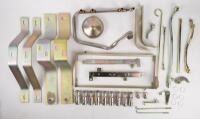 NEW GROSSER PARTS: W100 600 Grosser assorted zinc chromate parts.