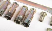 NEW GROSSER PARTS: W100 600 Grosser assorted zinc chromate parts. - 2