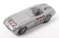 300 SLR W196S: A 1:18 scale Mercedes-Benz 300 SLR (W196S) as raced at Mille Miglia Sieger 1955, Boxed item No.M-066.&nbsp; - 2