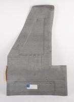 REAR FLOOR LEFT W121 190SL New 121616036740