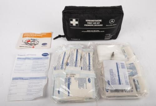 FIRST AID KIT (1698600150): A first aid kit for a Mercedes Benz