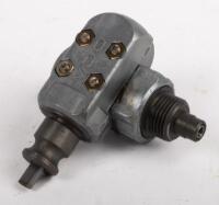 VDO RIGHT ANGLE TACHOMETER DRIVE: A vdo brand right angle tachometer drive for a mercedes benz 190sl w121, part number 63/3/1, ratio 2 to 1