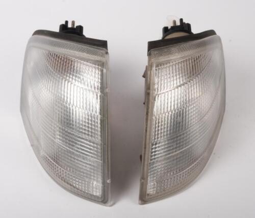 FRONT TURN INDICATORS: A pair of front turn indicators to suit a w202 (2028260843, 2028260743)