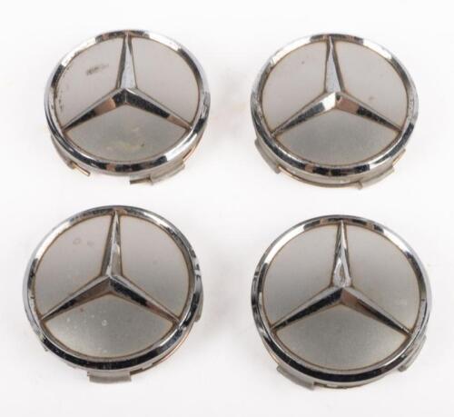 W203/W204: A set of four Mercedes Benz W203/W204 hubcap centers.