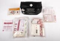 FIRST AID KIT: A c2000s Mercedes Benz First Aid Kit, by Hans Hepp GmbH & Co