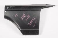 MERCEDES BENZ&nbsp;LHS HALF GUARD: A rear portion&nbsp;of a lhs front mudguard, this has been cut from a full guard, reproduction piece to suit a mercedes benz w113 pogada