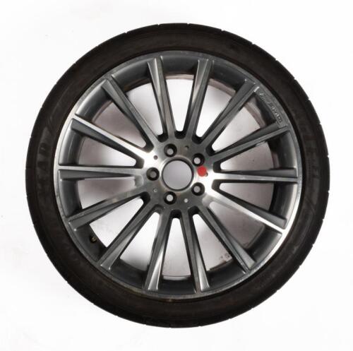 AMG SPOKE MAG WHEEL 20 INCH: An amg spoke mag wheel rim with tyre, 20 inch, 275/35 r20 on a goodyear tyre, rim is made in Germany (2224010500)