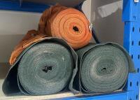 SCREENING MESH: Three large rolls of screening mesh, suitable for construction site fences ect. - 2