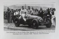 SCHECKTER/RILEY: Ex-Dobbs Riley photograph signed by Jody Scheckter.