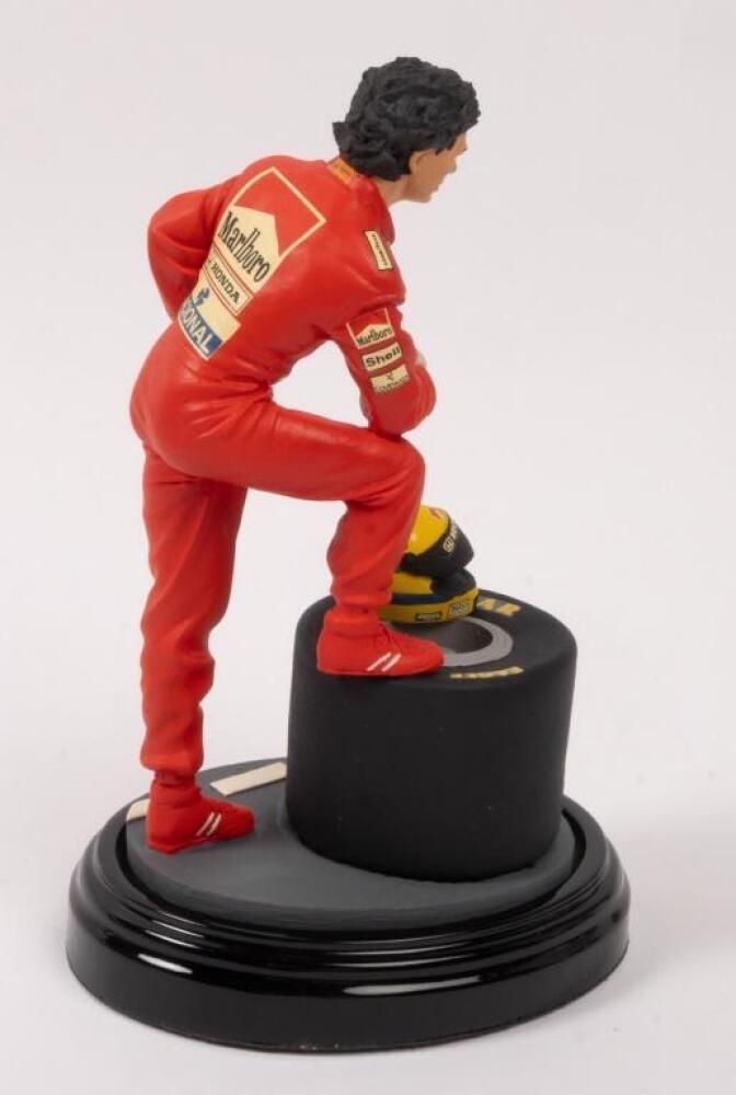 AYRTON SENNA: A 1:9 scale limited edition (0154/5000) cold cast