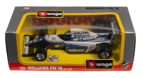WILLIAMS: A 1:24 scale Bburago period model of Nigel Mansell's c1994 Williams FW16 (code 6115) boxed model