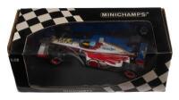 B.A.R: A MINICHAMPS 1:18 scale BAR 01 SUPERTEC as raced by M. SALO during the 1999 Formula 1 season - 2