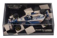 WILLIAMS FW 17 RENAULT: A 1:43 scale Minichamps Williams FW 17 Renault as raced by David Coulthard in 1995