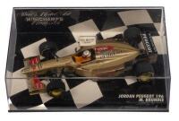JORDAN PEUGEOT 196: A 1:43 scale Minichamps Jordan Peugeot 196 as raced by Martin Brundle in 1996