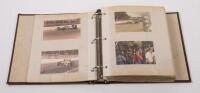 ADELAIDE GRAND PRIX: A collection of personal photographs all taken at the inaugural 1985 Adelaide Formula One Grand Prix, consits of 90 pages, with two to three photos&nbsp;per page, includes signatures and photos of drivers such as Keke Rosberg, Alain Prost,