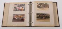 ADELAIDE GRAND PRIX: A collection of personal photographs all taken at the inaugural 1985 Adelaide Formula One Grand Prix, consits of 90 pages, with two to three photos&nbsp;per page, includes signatures and photos of drivers such as Keke Rosberg, Alain Prost, - 3