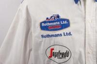 WILLIAMS RENAULT: A original c1994 Williams Renault Rothmans Racing team shirt in size small by Goodsports Authentic Raceday Apparel. - 3