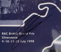 BRITISH: An autographed formula 1 race programme&nbsp;from the 1998 British GP Silverstone,&nbsp;signed by, David Coulthard - 2