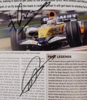 FORMULA 1: A autographed Formula 1 guide&nbsp;from the 2008&nbsp;GP,&nbsp;signatures include, Kimi Raikkonen, Sebastian Vettel, Jenson Button and others.&nbsp; - 4