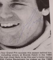 BRITISH: An autographed On The Streets Birmingham&nbsp;1980 programme,&nbsp;signed by, Alan Jones. - 2