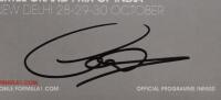 INDIA: A autographed formula 1 race programme&nbsp;from the 2011 Indian&nbsp;GP,&nbsp;signed by, Fernando Alonso, Lewis Hamilton. - 2